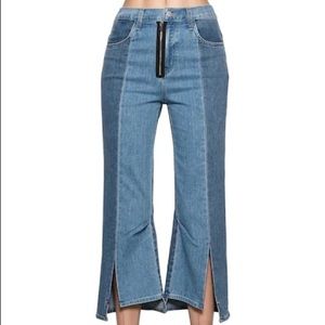 NWT Jbrand x Kozaburo Cropped Jeans Size 32!